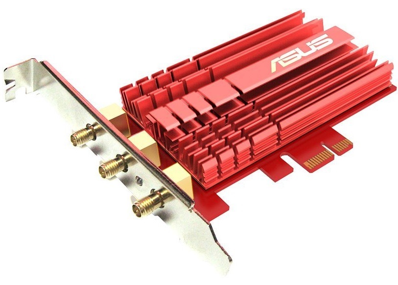 Asus PCE-AC68 802.11ac Dual-band Wireless PCI-E Adapter image