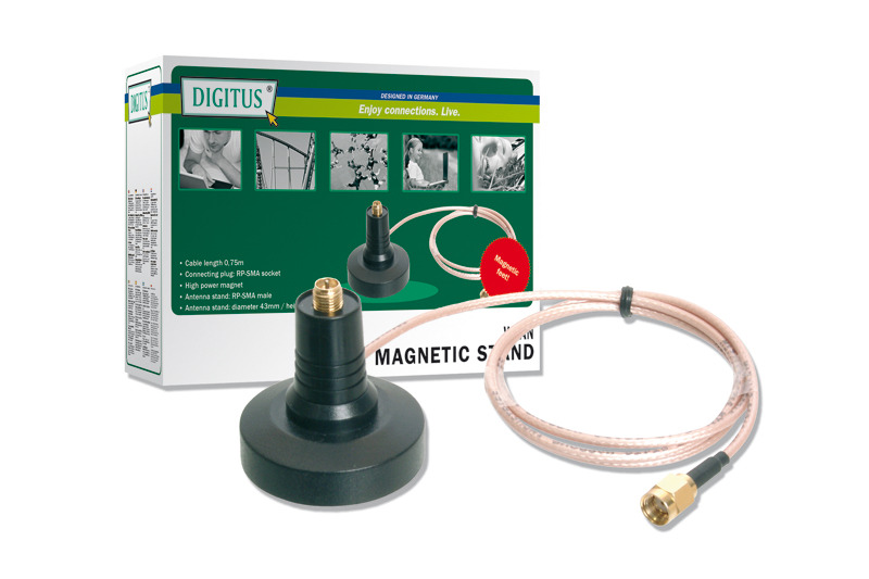 Digitus Wireless Antenna with Stand - Cable 0.75m image
