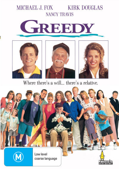 Greedy on DVD image