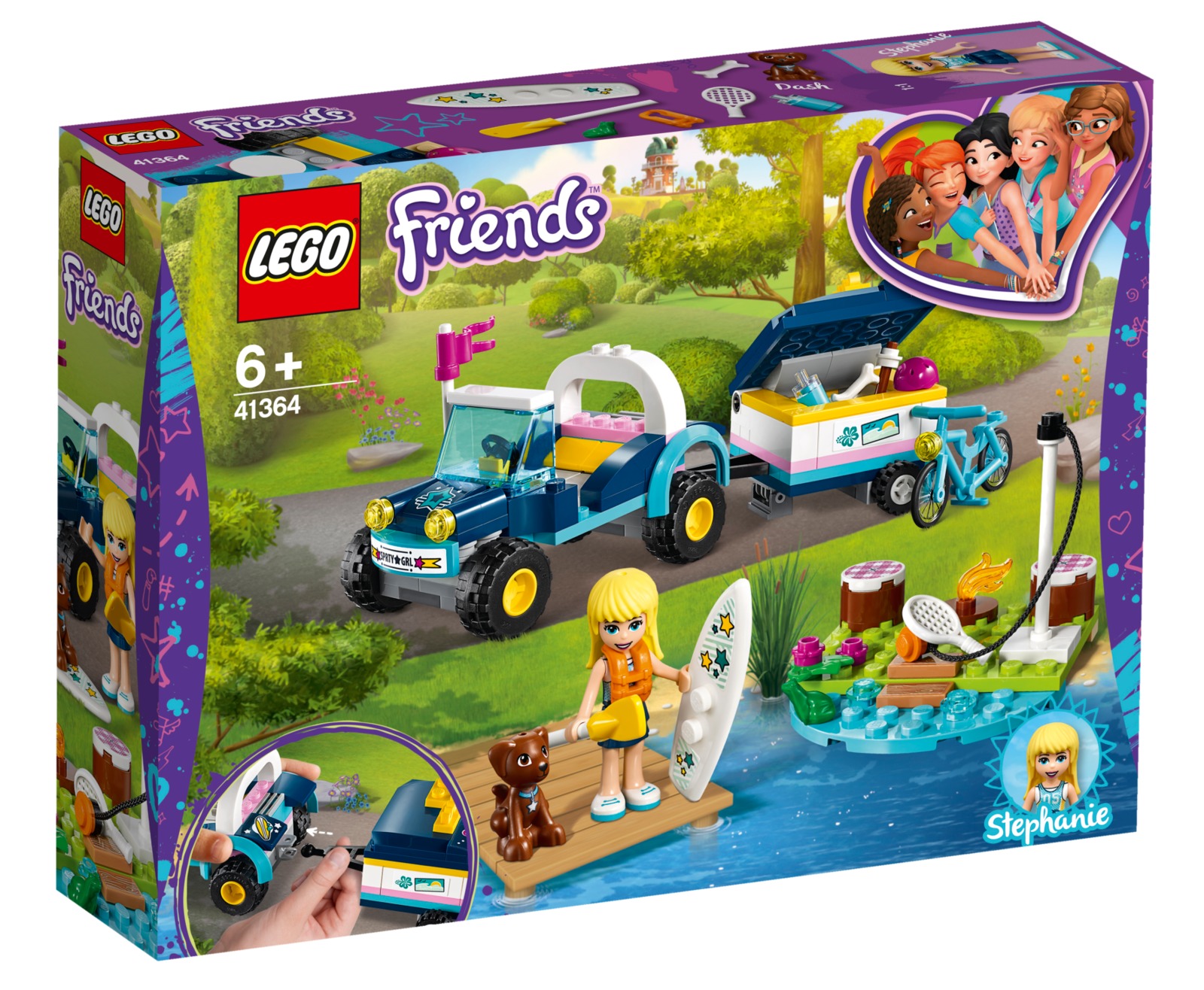 LEGO Friends: Stephanie's Buggy & Trailer (41364) image