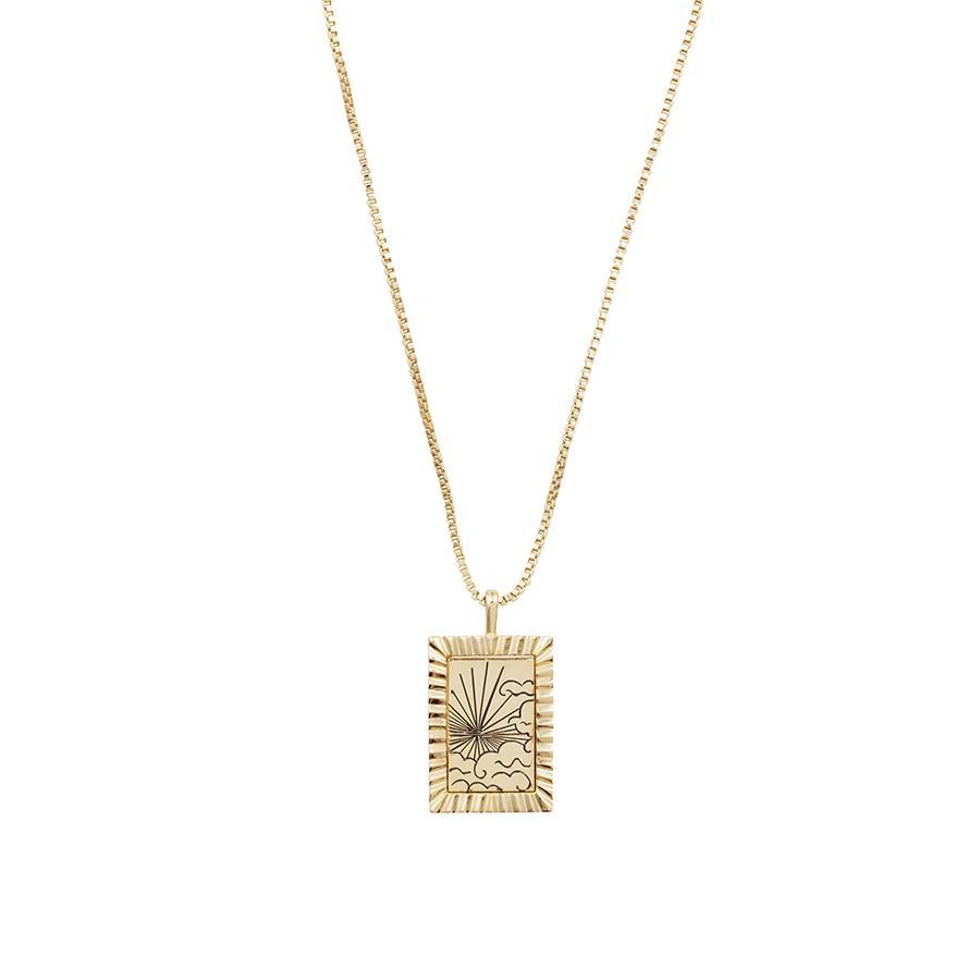 Wanderlust + Co: Dusk to Dawn Gold Necklace image