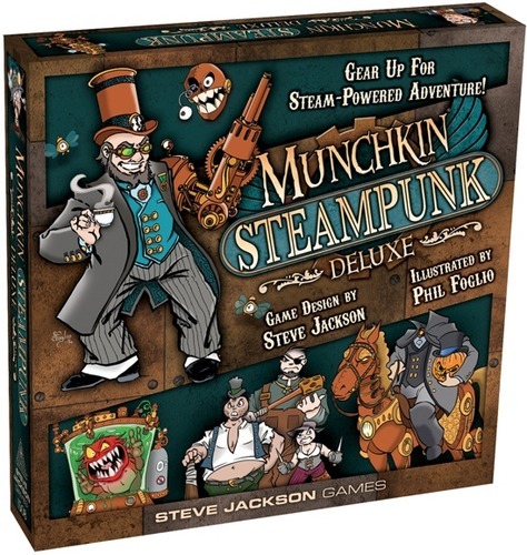 Munchkin: Steampunk - Deluxe Edition image