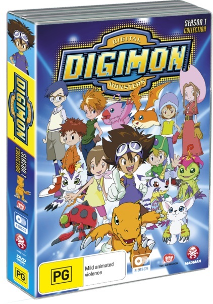 Digimon Digital Monsters - Season 1 Collection on DVD image