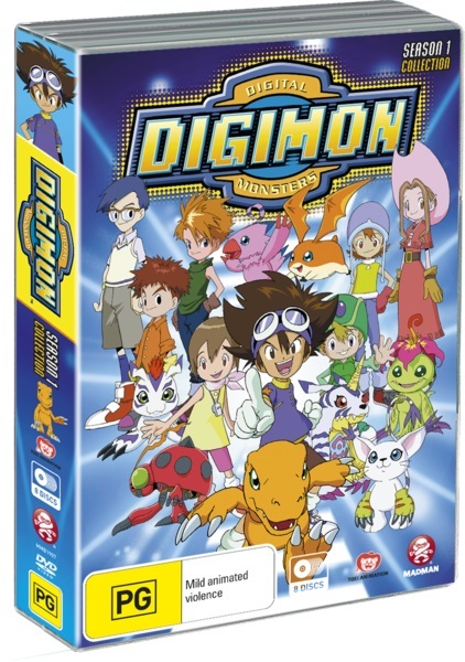 Digimon Digital Monsters - Season 1 Collection on DVD