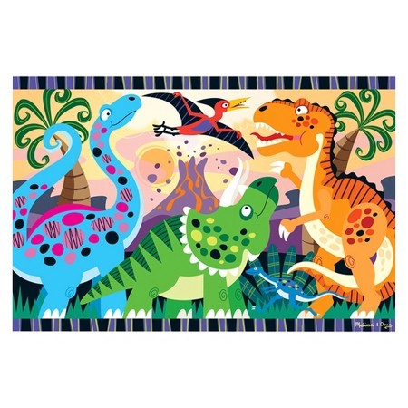 Melissa & Doug: Dinosaur Dawn Floor Puzzle image
