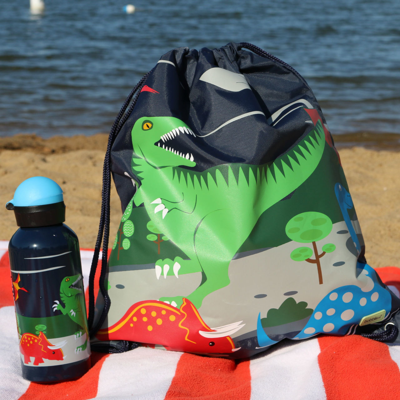 BobbleArt Kids Drawstring Bag Dinosaur at Mighty Ape NZ