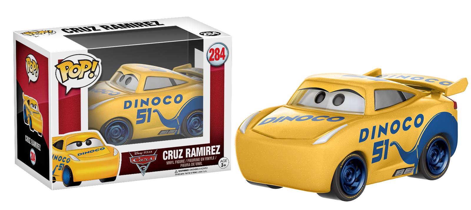 Cars 3 - Cruz Ramirez Pop! Vinyl Figure image