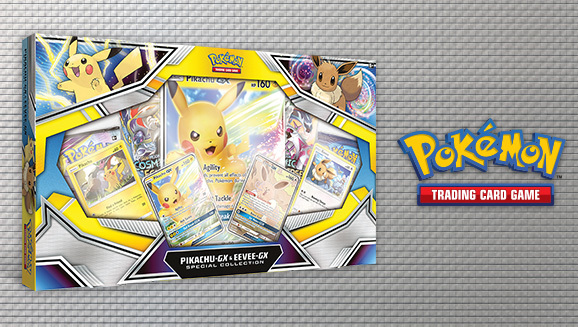 Pokemon TCG: Pikachu-GX & Eevee-GX Special Collection box image