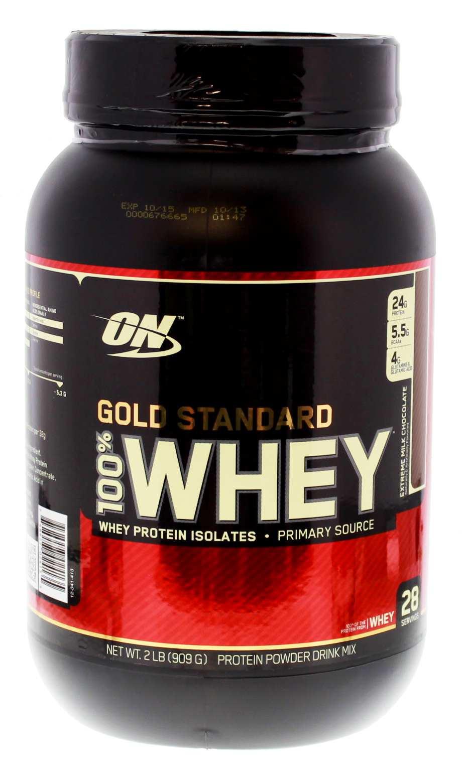 Optimum Nutrition Gold Standard 100% Whey - Extreme Milk Chocolate (907g) image