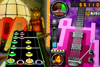 Guitar Hero: On Tour Decades Bundle (Game, Guitar grip) for Nintendo DS image
