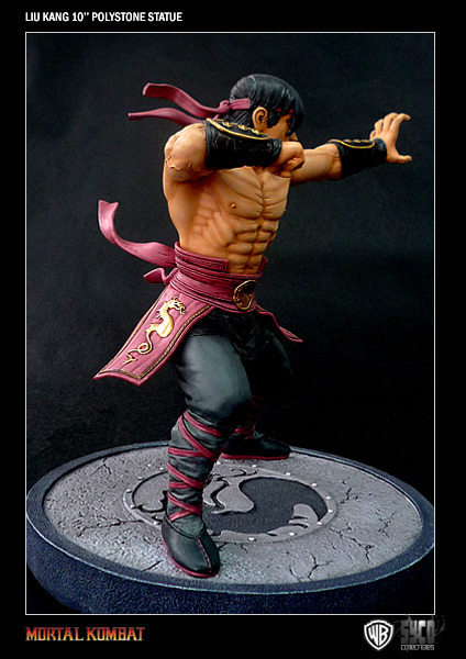 Mortal Kombat 10'' Polystone Statue - Liu Kang image