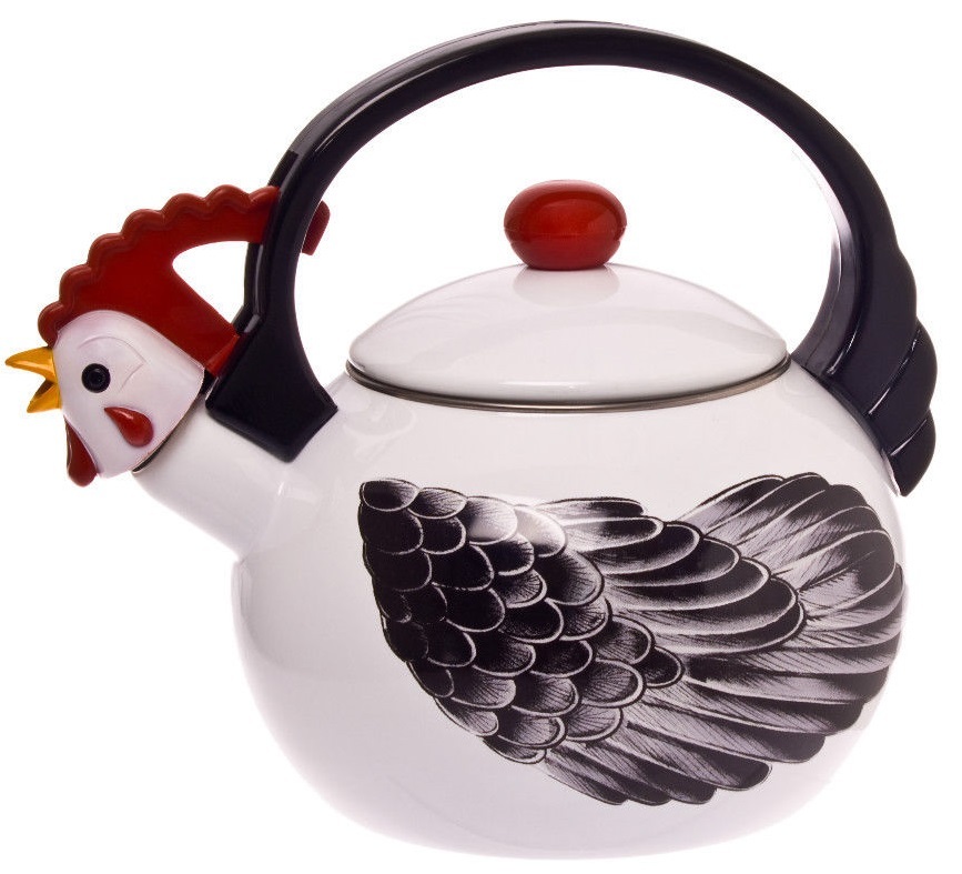 Novelty Whistling Kettle 2.3L Chicken at Mighty Ape Australia