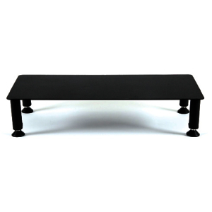 Fluteline Large High Monitor Stand - Black