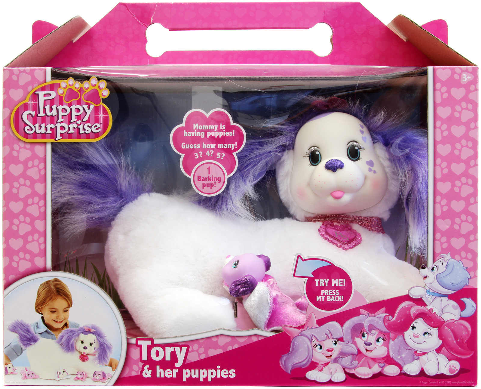 Buy Puppy Surprise Plush Tory at Mighty Ape NZ