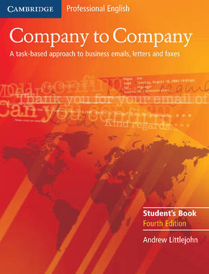 Company to Company Student's Book by Andrew Littlejohn image