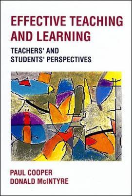 EFFECTIVE TEACHING AND LEARNING by Paul Cooper image
