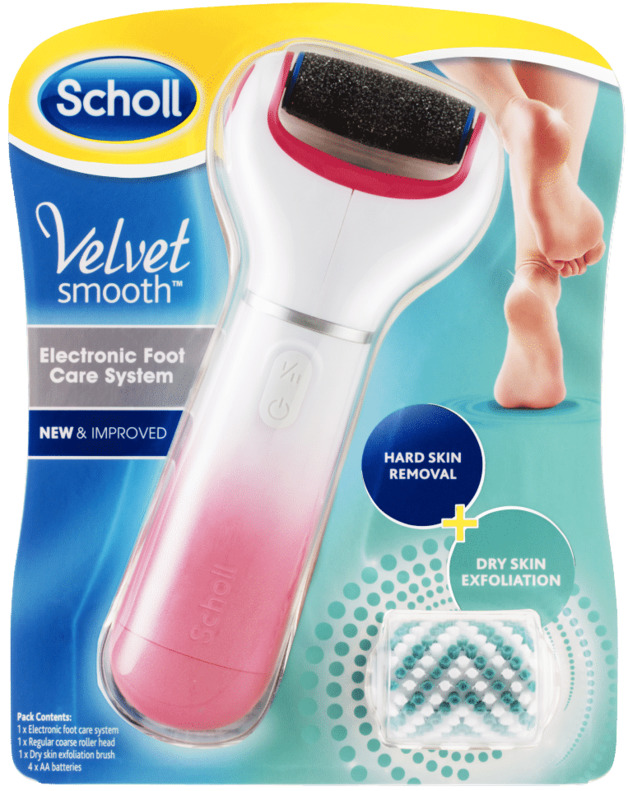 Buy Scholl Velvet Smooth Electronic Foot Care System Pink at Mighty