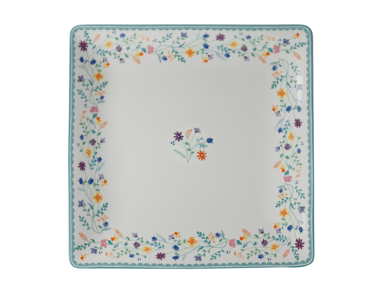 Maxwell & Williams Wildflowers Square Platter (34cm) at Mighty Ape
