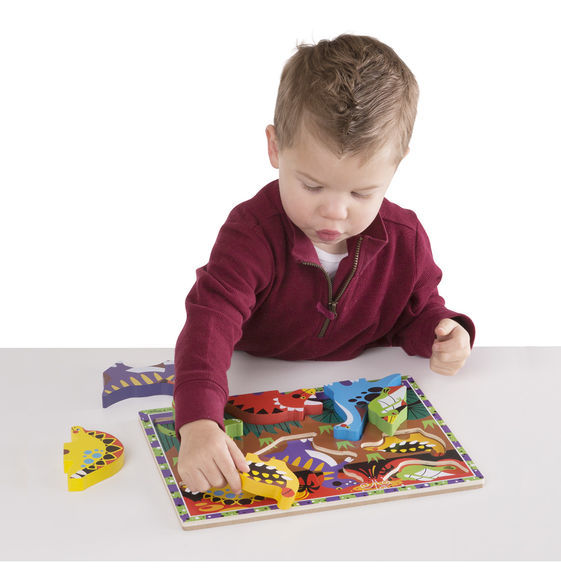 Melissa & Doug: Dinosaurs Chunky Puzzle