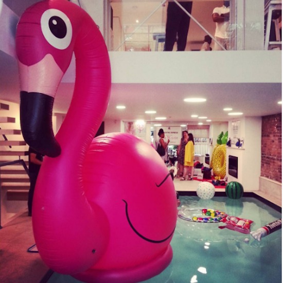 BigMouth Inc: Gigantic 10 Foot Flamingo image