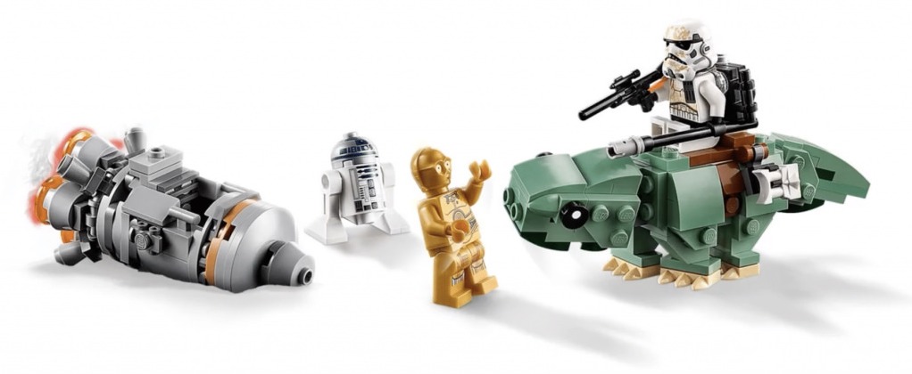 LEGO Star Wars: Escape Pod vs. Dewback - Microfighters (75228) image