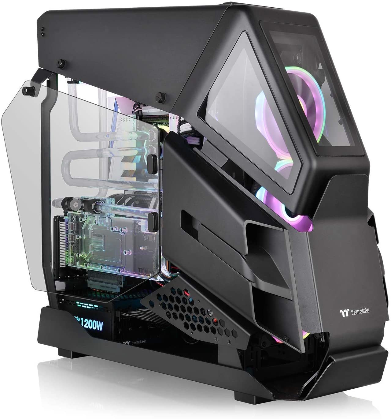 Thermaltake AH T600 Black Edition Tempered Glass EATX Full Tower Case