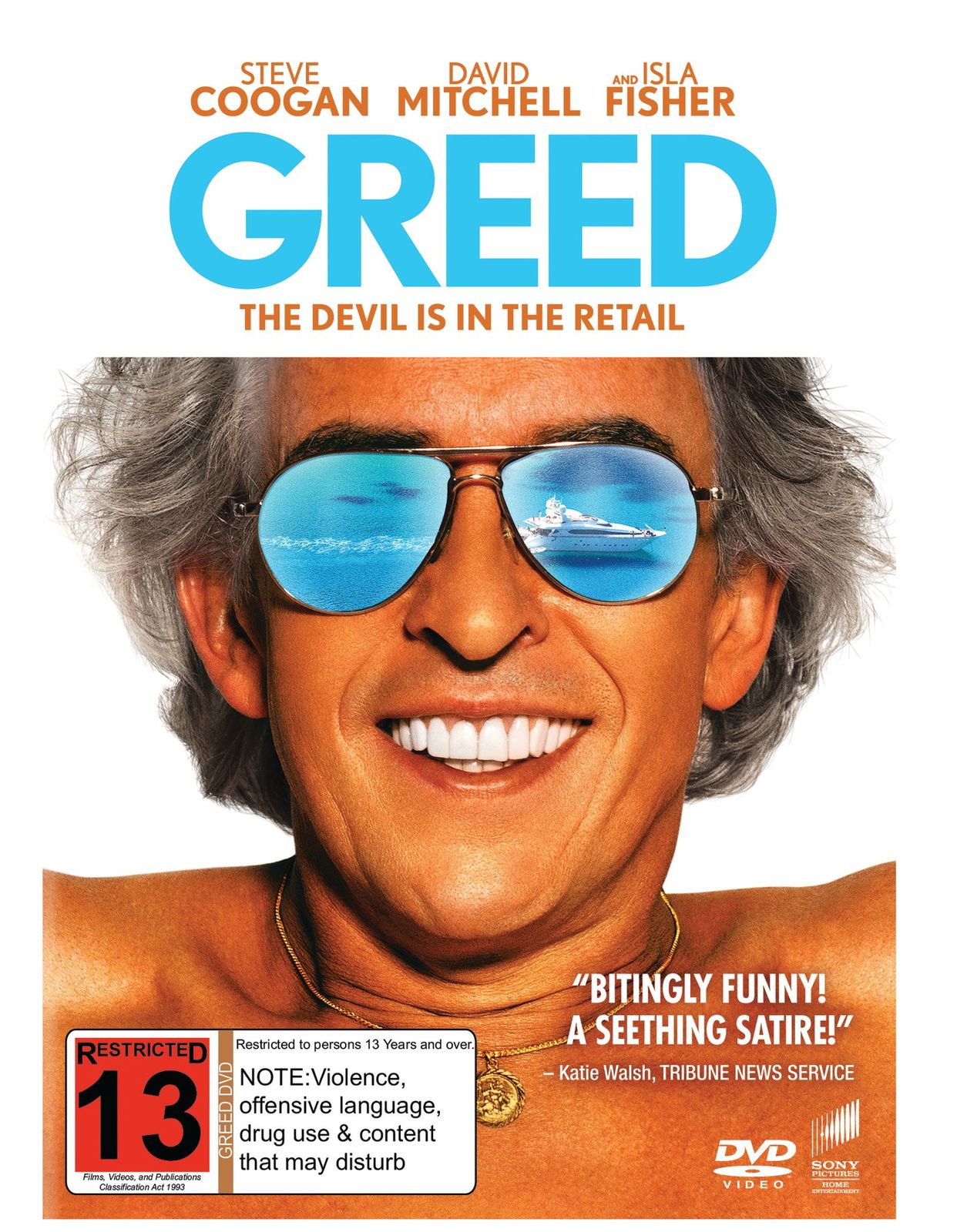 Greed (2020) on DVD