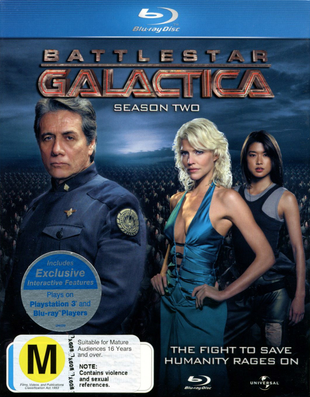 Battlestar Galactica - The Complete Second Season on Blu-ray image