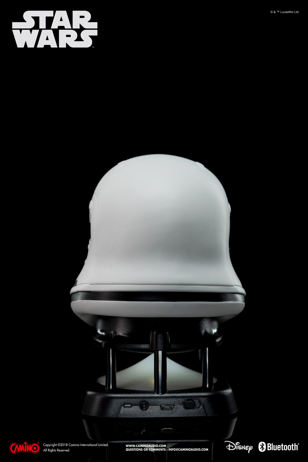 Star Wars SP7 Stormtrooper Helmet Mini Bluetooth Speaker at Mighty Ape NZ