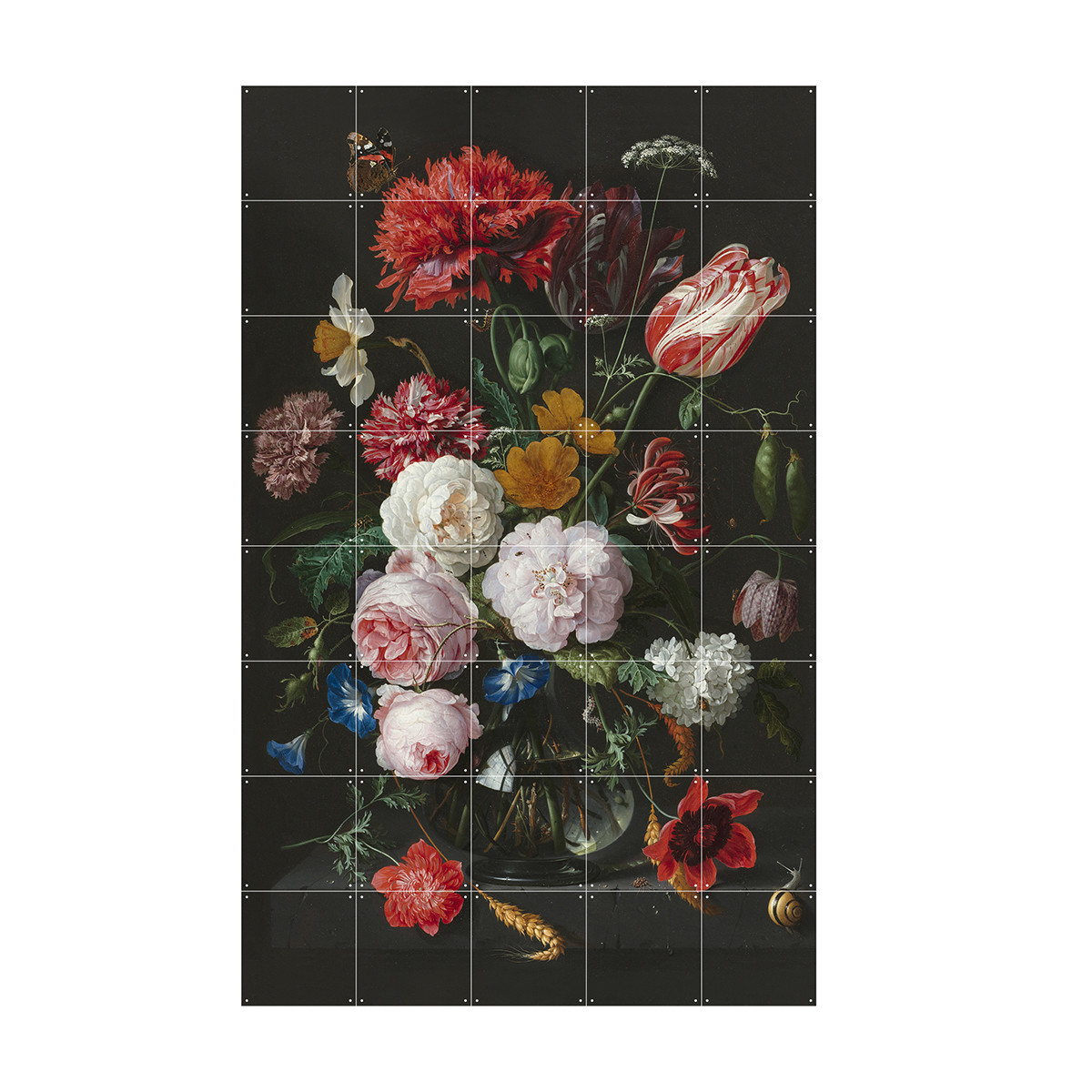 Ixxi Still Life With Flowers Wall Art 120cm X 180cm at Mighty Ape NZ