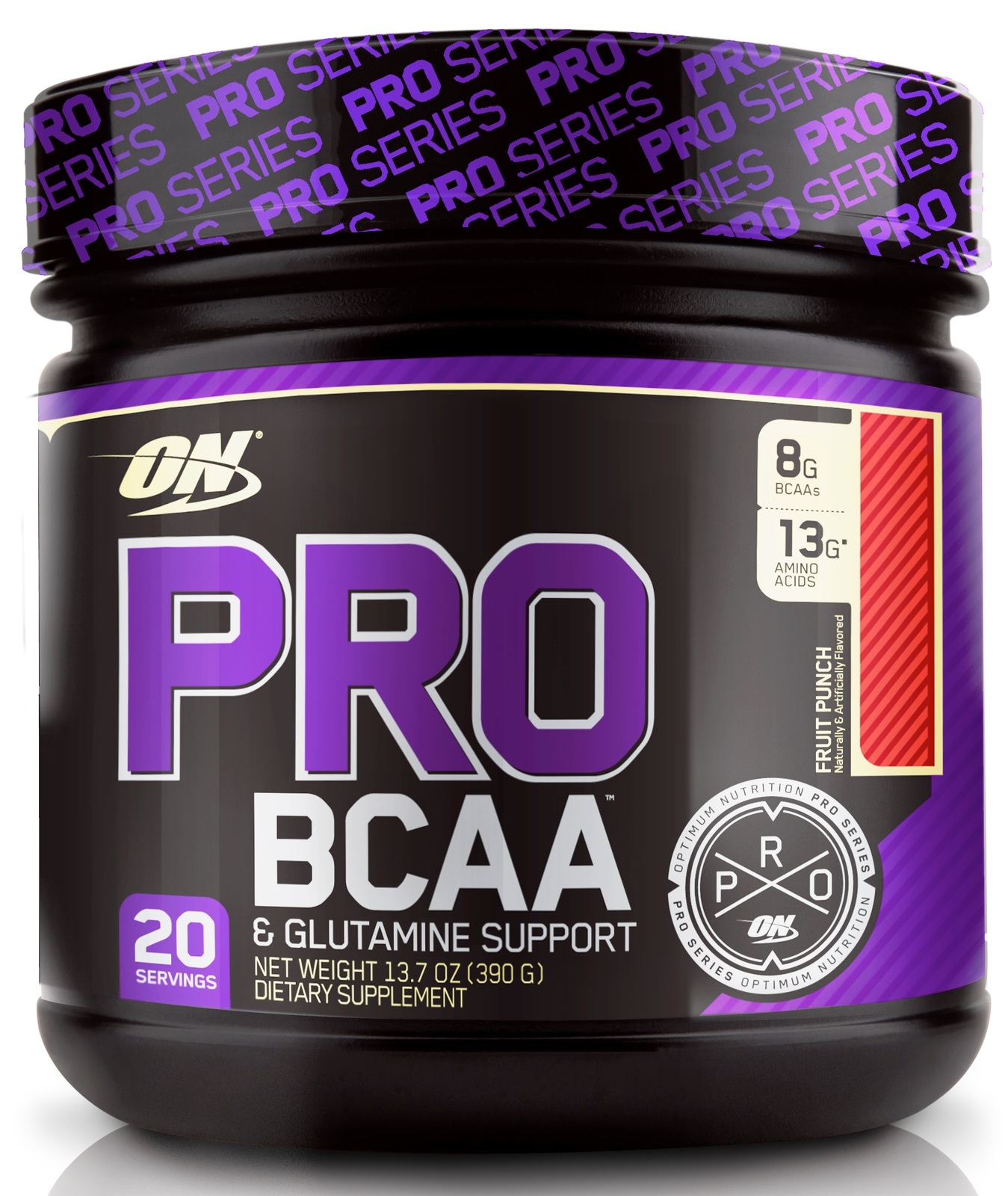 Buy Optimum Nutrition Pro BCAA Fruit Punch (390g) at Mighty Ape NZ