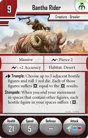 Star Wars: Imperial Assault: Bantha Rider Villain Pack image