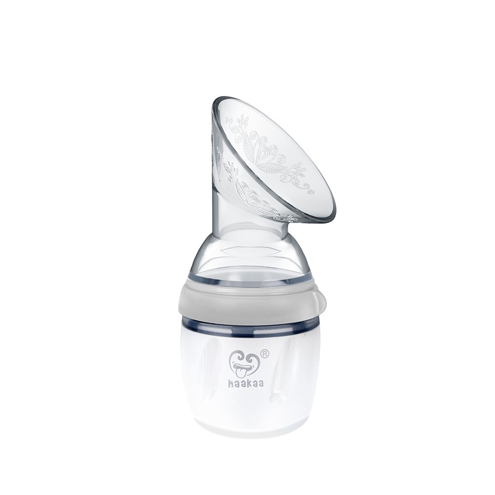 Haakaa: Generation 3 Silicone Breast Pump - Gray (160ml) image