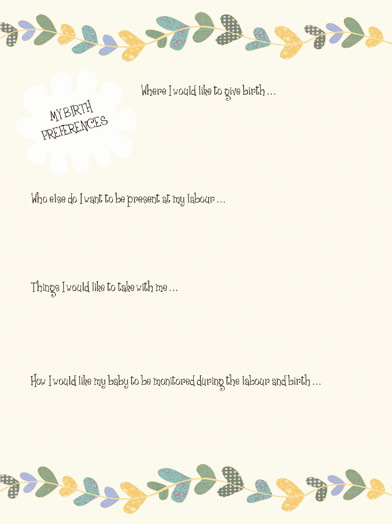 Bump to Birthday: Pregnancy & First Year Journal by from you to me image