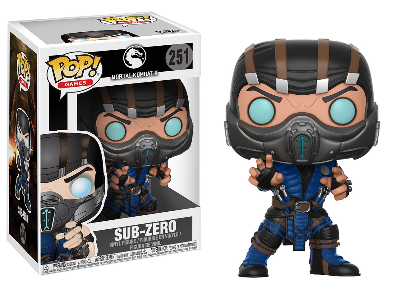 Mortal Kombat - Sub-Zero Pop! Vinyl Figure (with a chance for a Chase version!)