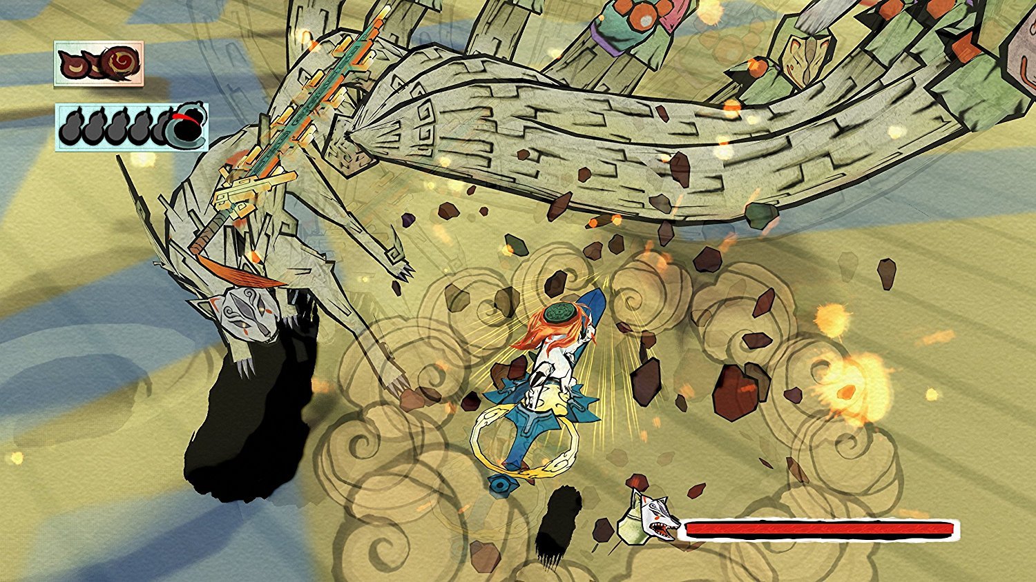 Okami HD on Xbox One