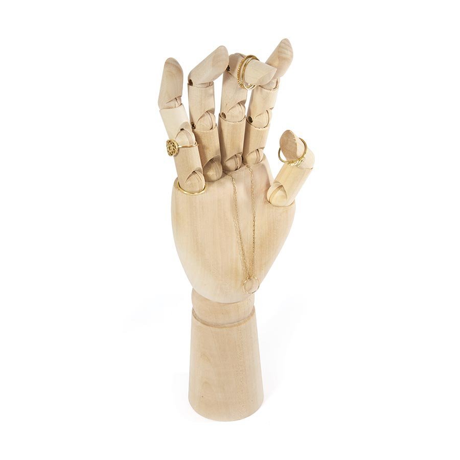 Manikin - Anatomical Wooden Hand (30cm)