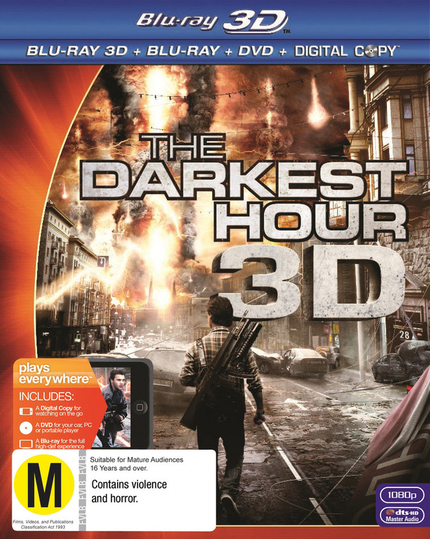 The Darkest Hour on Blu-ray, 3D Blu-ray