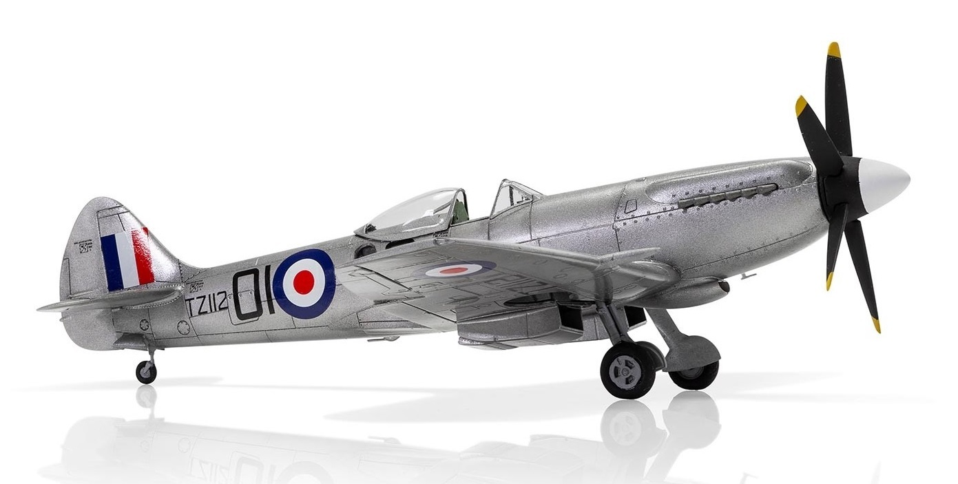 Airfix 1:48 Supermarine Spitfire FR Mk.XIV Scale Model Kit image