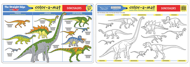 melissa and doug dinosaur play mat