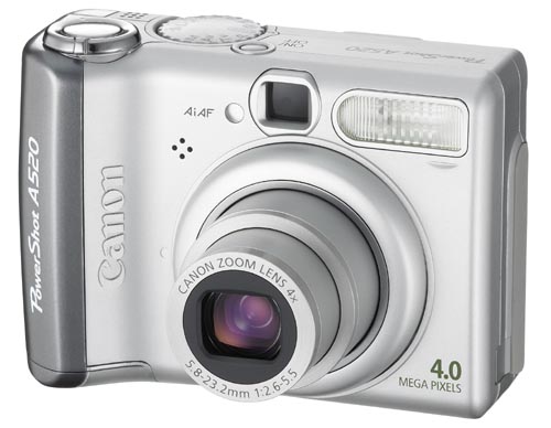 Canon Digital Camera Powershot 4MP A520 image