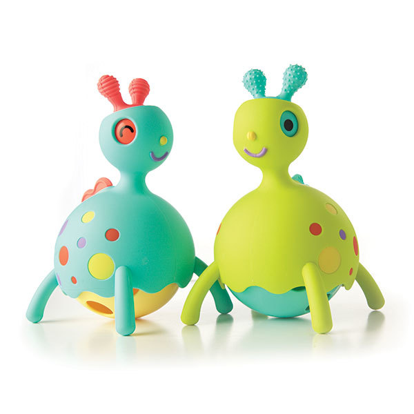 Fat Brain Toys: Rollobie - Baby Toy (Blue) image
