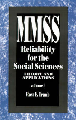 Reliability for the Social Sciences by Ross E. Traub image
