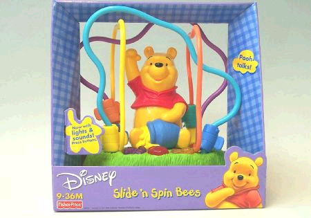 Winnie the Pooh Slide N Spin Bees