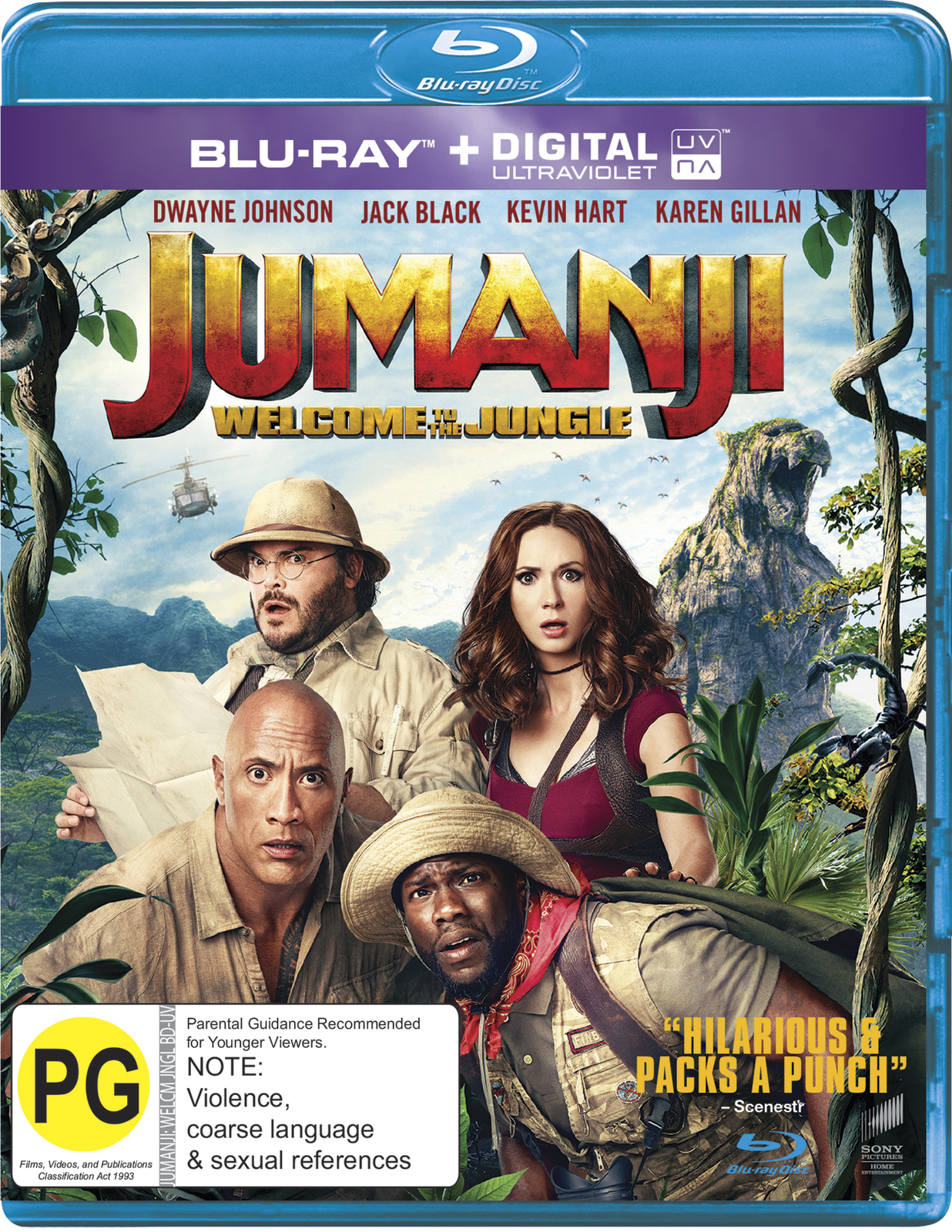 Jumanji: Welcome to the Jungle on Blu-ray image