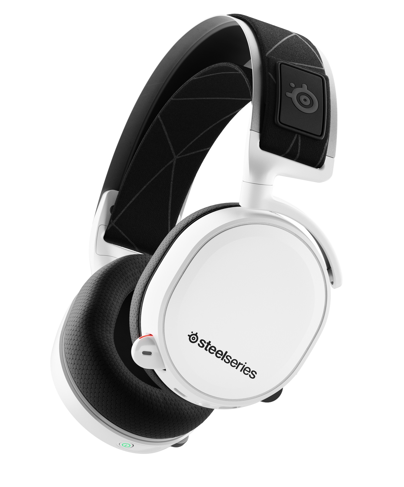 SteelSeries Arctis 7 Wireless Gaming Headset (White) on PC, PS4, Xbox One