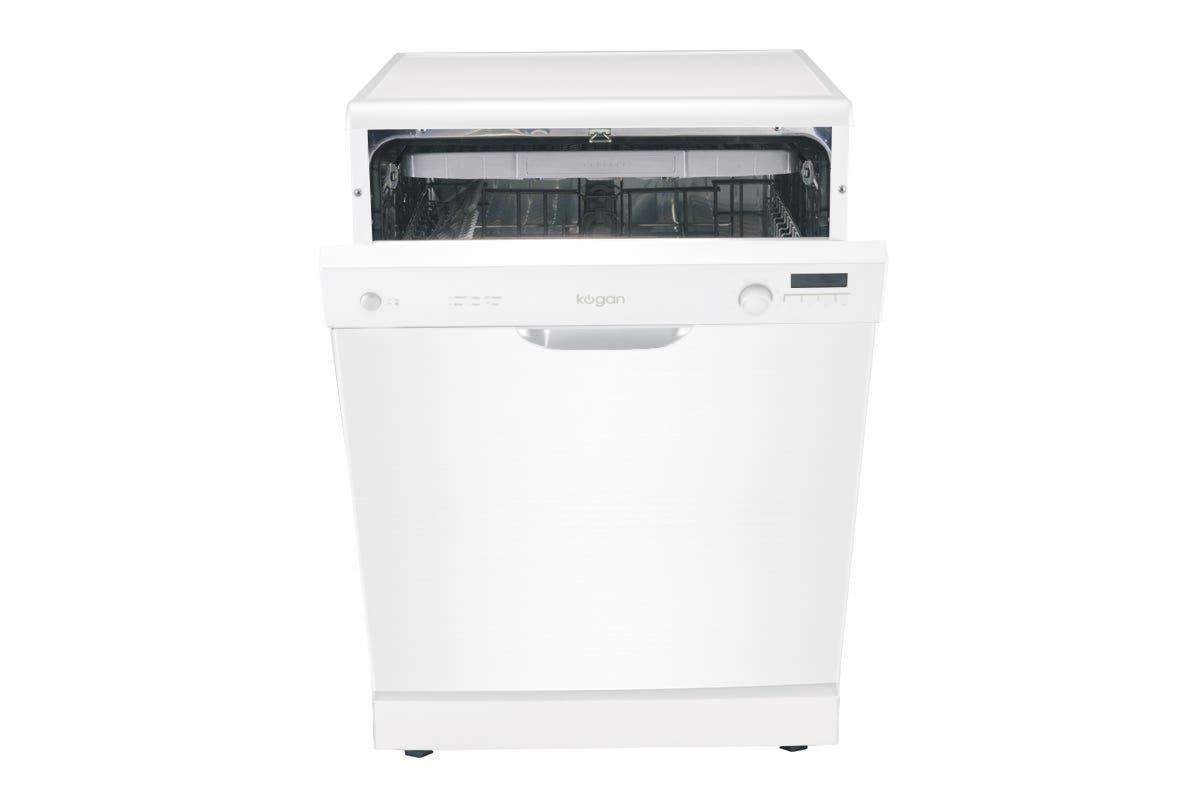 Kogan Series 7 Freestanding Dishwasher with Top Cutlery Tray White