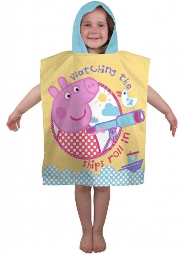 Peppa Pig Hooded Poncho image