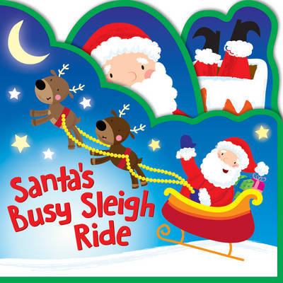 Shaped Foam Books - Santa's Busy Sleigh Ride image