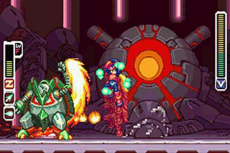 Megaman Zero 4 on GBA